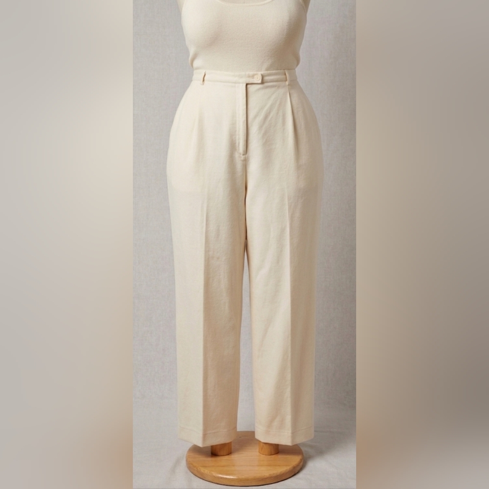 Pendleton Cream Straight Leg Trousers